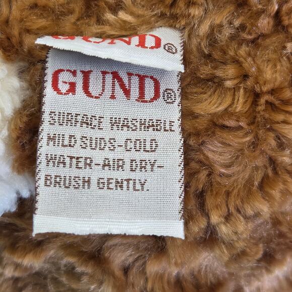 Gund Brown Rabbit Plush Stuffed Animal Bunny 11" Beanbag Ears Tail - Picture 9 of 10